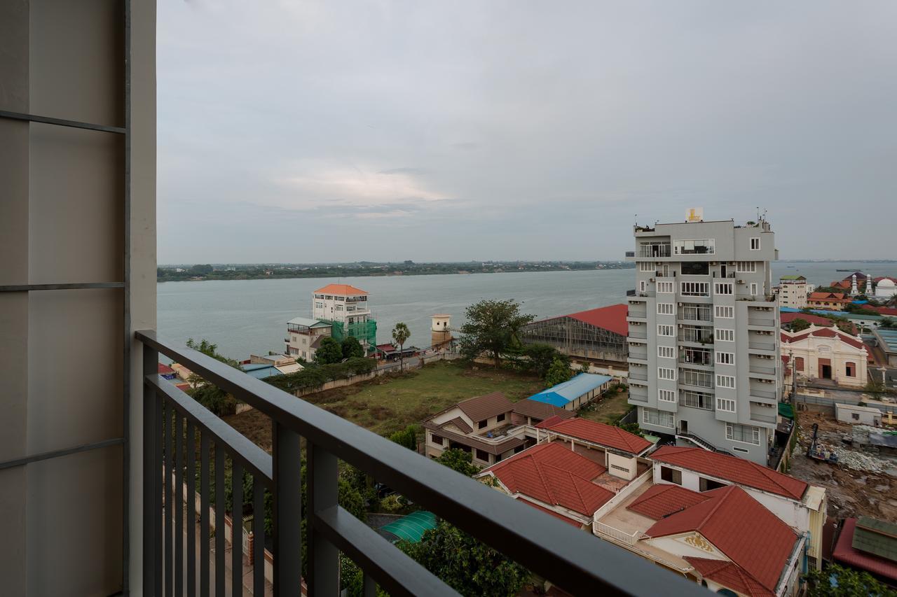Mekongview 1 Condotel Phnompen Kültér fotó