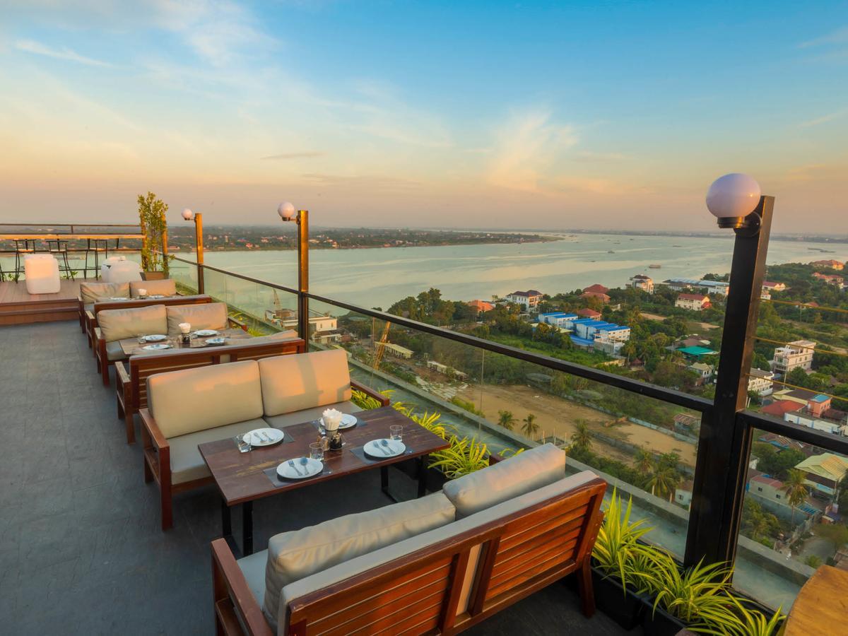 Mekongview 1 Condotel Phnompen Kültér fotó